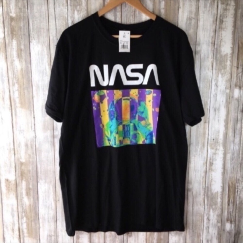 NWT NASA Black Astronaut Tee